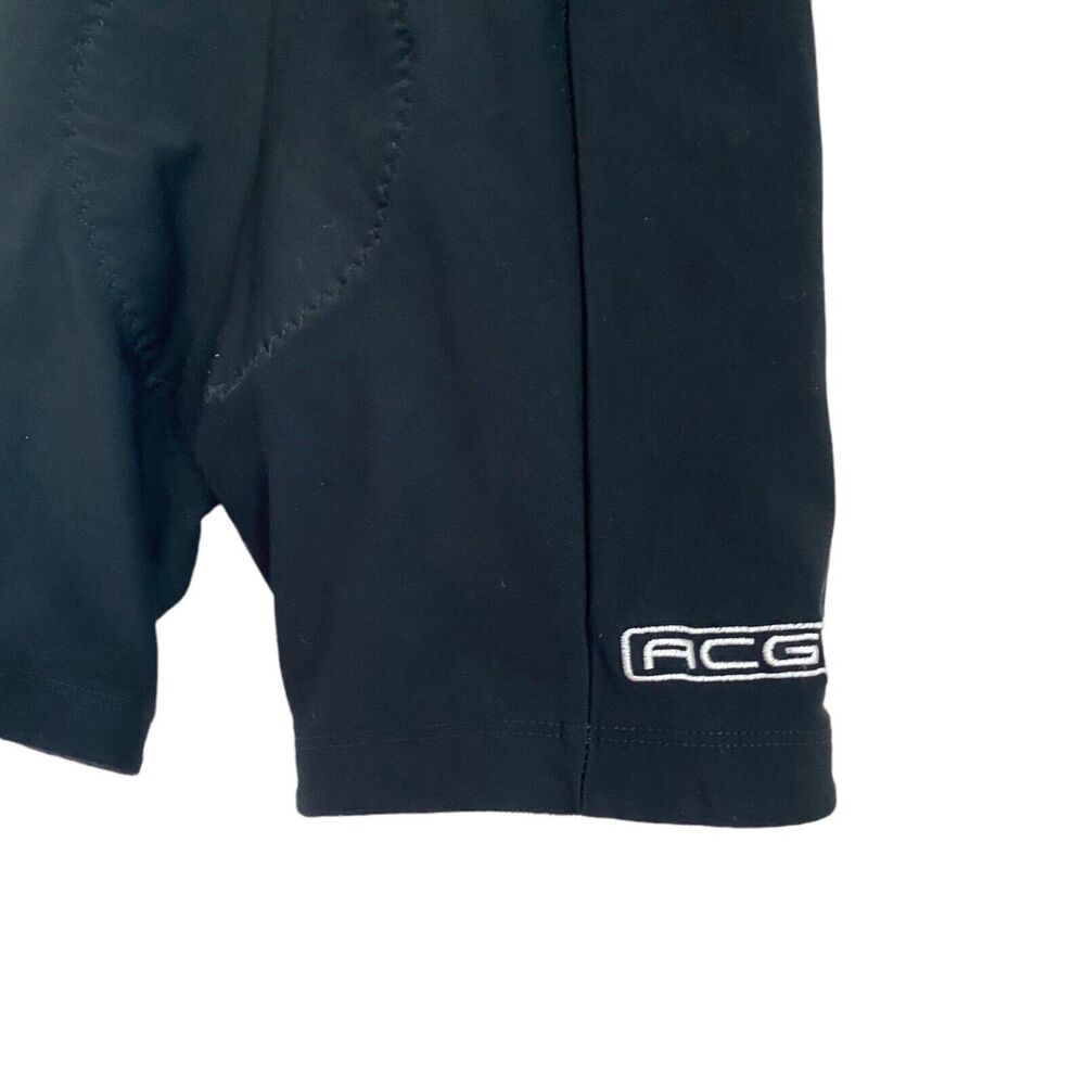 Nike ACG Small Cycling Shorts Biker Padded Black Logo Vintage - Picture 6 of 9